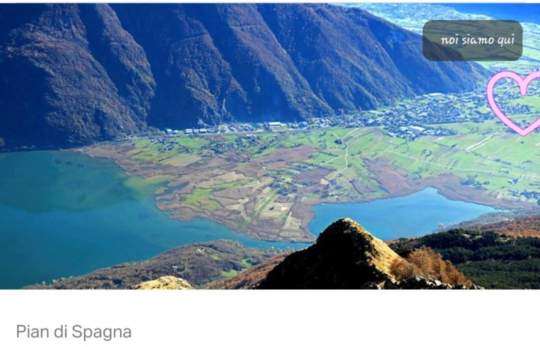 La Casetta Di Biancaneve Valtellina E Lago Di Como Dubino Kültér fotó